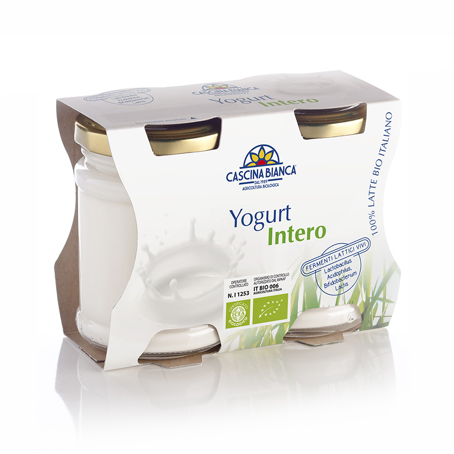 CascinaBianca Yogurt Intero Biologico 250g