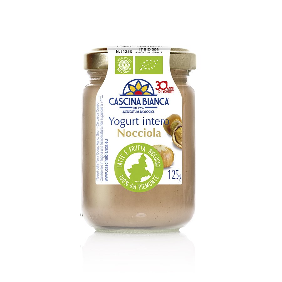 CascinaBianca Piemonte 125g Yogurt intero nocciola web